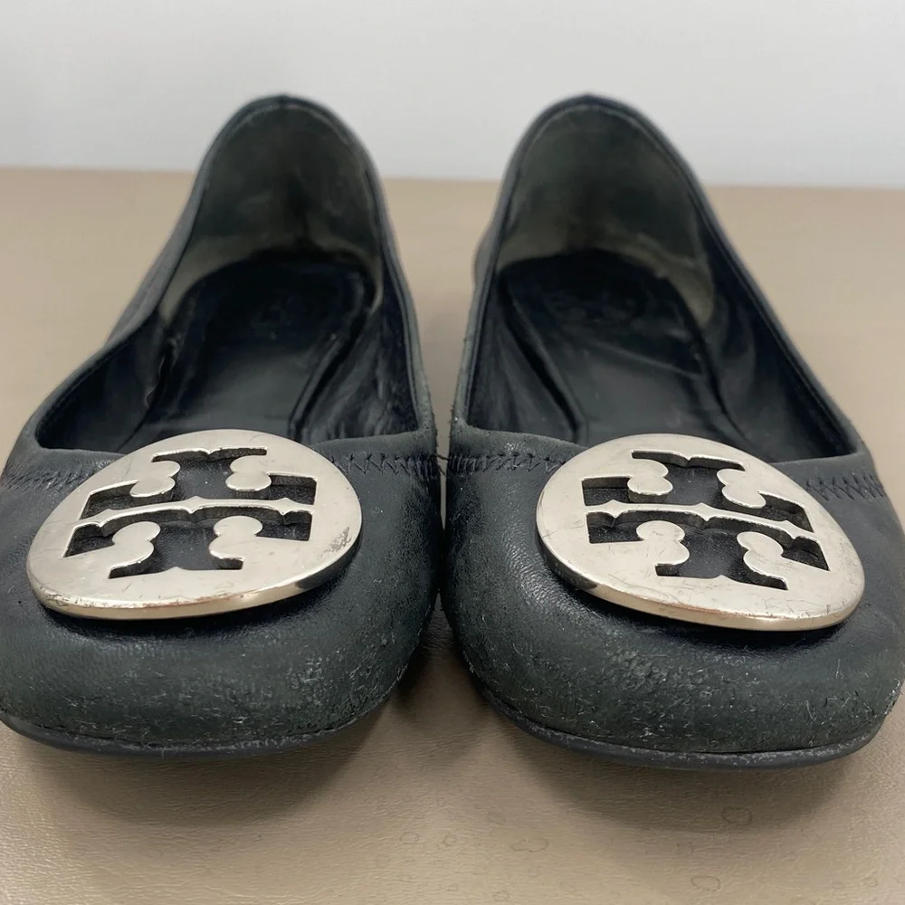 Tory Burch Black Ballet Flats size 6.5